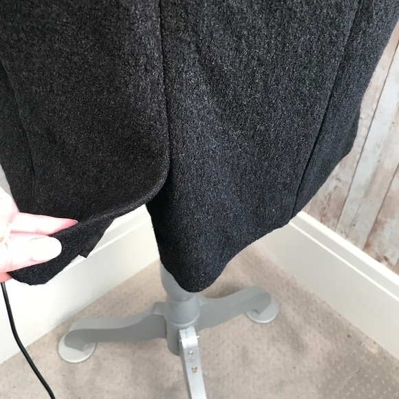 NWT Banana Republic sz 8 black wool bodycon dress - Picture 6 of 9